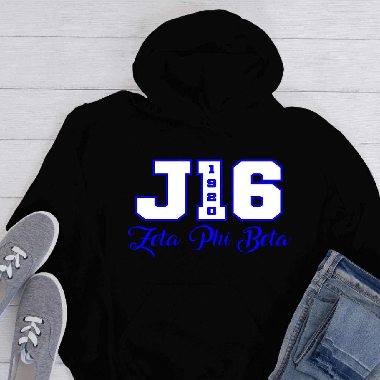 Zeta Phi Beta J16 hoodie